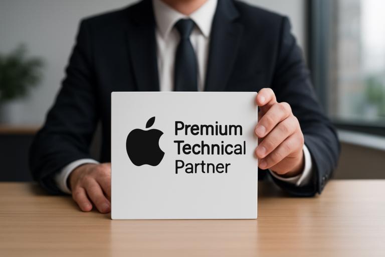 Titelbild zu „Apple Premium Technical Partner: Was der höchste Apple-Partnerstatus für Unternehmen  bedeutet“